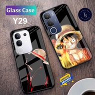Softcase Glass For VIVO Y29 (4G) & VIVO Y29 (5G) - Case Handphone For VIVO Y29 (4G) & VIVO Y29 (5G) 