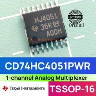 CD74HC4051PWR Analog Multiplexer HJ4051 74HC4051 TSSOP-16 Texas Instrument Original