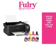 Epson L3550 Printer With Fulry Ink Art Pigment