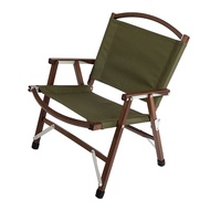 Solid Wood Kermit Chair Outdoor Folding Chair Portable Fishing Stool Camping Folding Chair Camping C