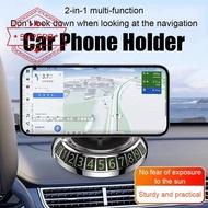 Car Mobile Phone Holder Car Dashboard Navigation Holder Number Display Parking E9b5