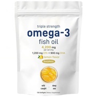 《803》Ada Stok TK Kilang Terlaris TripleStrength Omega 3 Minyak Ikan Omega Minyak Ikan