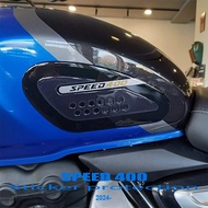 Speed 400 2024 Motorcycle Accessories Waterproof Sticker 3D Resin Protective Sticker Tank Pad Sticke