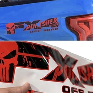 Quality FX4 Car Decal Off Road Modified Skull Stickers Bedside 4x4 Truck Vinyl for Ford F150 F250 F3