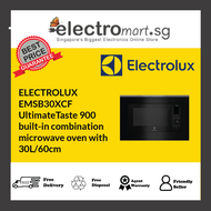 ELECTROLUX EMSB30XCF UltimateTaste 900  built-in combination  microwave oven with  30L/60cm