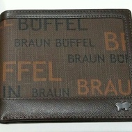 braun buffel dompet pria original