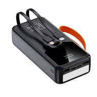 【China CCC】Bluem ขนาดใหญ่ความจุ 60000mAh Power Ban k Fast CHARGING ภายนอกอะไหล่แบตเตอรี่ 120W แบบพกพ