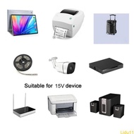 Lidu11 USB C to DC Power Connector Universal 12V Type C to DC Jack Adapter Converter