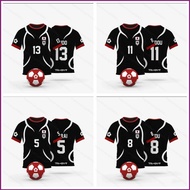 HT BLUE LOCK T-shirt number 13 11 5 8 football jersey Full Graphic Cosplay cloth HT