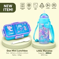 SMGL BPA Free Smiggle DUO TEENY Lunch Box & Water Bottle Set