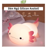 Axolotl 6-horned dinosaur silicone night light - Birthday gift - 1200 mAh rechargeable battery - Bri