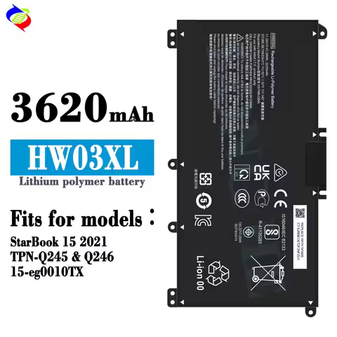 HW03XL L97300-005 Battery for HP Pavilion 15-EG/EH 17-CN/CP Series, HSTNN-IB90 Compatible 11.34V 41W