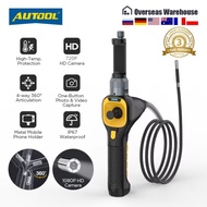 AUTOOL 1080 HD Automotive Industrial Endoscope with Light  Autofocus Endoscope Inspection Camera Len