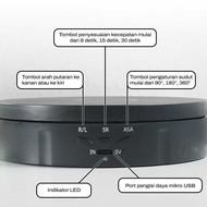 MRNSTRE Photography Rotating Display Stand Turntable 6in1 14.5cm - QM1047