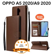 Flip cover OPPO A5 2020 / A9 2020  Flip case buka tutup kesing hp casing flip case leather wallet
