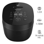 Nồi cơm cao tần Sharp KS-IH122V-BK 1.2 lít