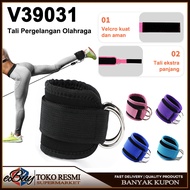 Premium Ankle Support/ Ankle Strap Gym/ Ankle Support For Gym & Fitness/ With 2 D-Ring