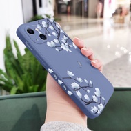 Casing Retro Flowers Phone Case for IPhone XS Max 13 12 Mini 14 Plus 14 13 12 11 Pro Max SE 2020 5 5