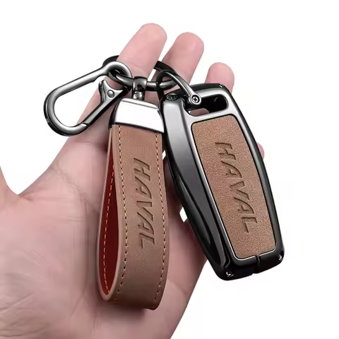 Car Key Fob Cover Case Protect Shell Holder Set For Haval H6 Dargo M6 H9 H6S F7 F7X Jolion X DOG XY 