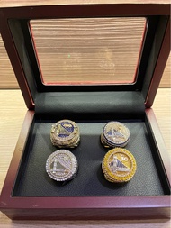 NBA 4 Ring Champion set 總冠軍戒指 Golden State Warriors Stephen Curry 金洲勇士 球迷紀念禮物
