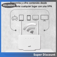 [yolanda2.sg] 4G LTE CPE Router Modem 300Mbps Wireless Hotspot with Sim Card Slot US Plug