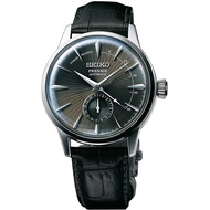 SEIKO SSA345J1 PRESAGE Men's Analog Watch Cocktail Time Date Automatic Grey Leather Strap Black *Original