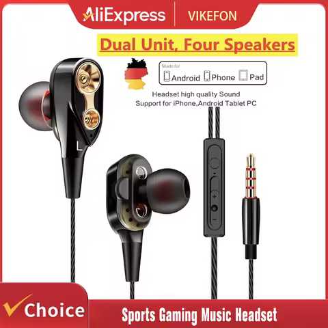 Original QKZ CK8 3.5MM In Ear 4D Copper Driver HiFi Wired Earphone Sport Headphone Bass Stereo Heads