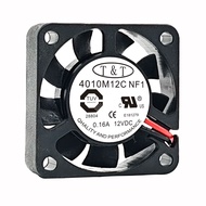 Taiwan TT 4010M12C 4010 12V 0.16A Three-Line Speed Measurement CPU Mini Cooling Fan