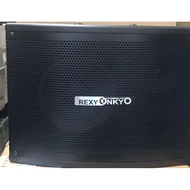 rexy onkyo cr231 d 6 inch karaoke speaker (1pair) 1 year warranty