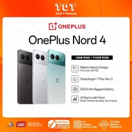ONEPLUS Nord 4 5G (16GB+512GB) Snapdragon 7 Plus Gen 3 | AI Starts with Nord | 5500mAh
