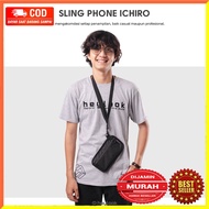 (BISA COD) Tas Hp Pria Wanita Gantung Leher Tas Selempang Hp Tas Selempang Hp Sako Hanging Wallet