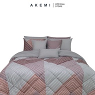 AKEMI Cotton Essentials Embrace Charm Comforter Set 600TC (Super Single/ Queen/ King)