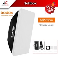 Godox Studio Softbox Flash Diffuser DSLR Camera 50 X 70 CM - SB-MS 50x70 50x70cm Universal Mount