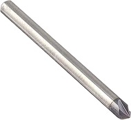 Kodiak Cutting Tools KCT253257 USA Made Solid Carbide Chamfer Mill, AlTiN Coated, 90 Degree, 4 Flute
