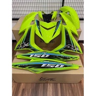 MAGIC BOY COVER SET CUSTOM Y15ZR V1/V2 YARIZ GREEN MX-KING VIETNAM🇻🇳