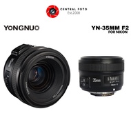 Yongnuo YN35mm F2 Wide Lens For NIKON - YN 35MM Fix Lens