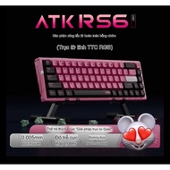 ATK RS6 Aluminum mechanical keyboard – Hall Effect switch, high durability, classy design