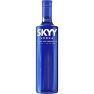 750ml blue glass display bottle