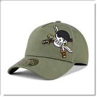 【ANGEL NEW ERA】ONE PIECE 航海王 索隆  軍綠色 老帽 卡車帽 東映授權 動漫 海賊王