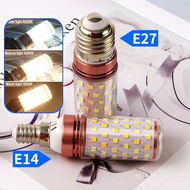 LED corn bulb E27 E14 bulb AC 220V 12W 16W 20W Tri color light bulb Pendant bulb Energy saving Chand