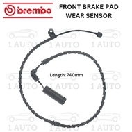 GENUINE BREMBO FRONT BRAKE PAD WEAR SENSOR BMW X3 E83 2.0d 2.5Si 3.0d 3.0i