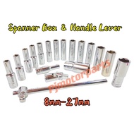 8 9 10 11 12 13 14 15 16 17 18 19 20 21 22 24 27 mm - Spanner Spanar Box Socket Spana Wrench Tools& 