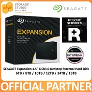 SEAGATE Expansion Desktop External Hard Disk 8TB / 10TB/ 16TB. SEAGATE Singapore Local Warranty 3 Ye