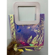 Nano Clarity Bag Hologram Tote Bag by Nano White