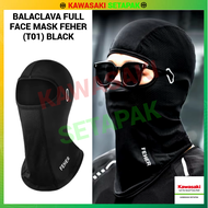 BALACLAVA FULL FACE MASK FEHER (T03) BLACK