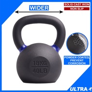 Powder Coat Kettlebell 12KG 16KG 18KG Weight Lifting Training Handle Workout Exercise Gym Senam Tang