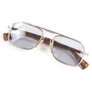 【5積分】成色極佳 □ Kaneko Optical KVS-31 BWG 復古玳瑁紋大理石太陽眼鏡 銀ブラウン51□49-145 日本製造 男士