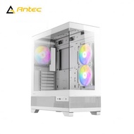 Antec 安鈦克 CX700 ARGB 白 全景玻璃機殼 (ATX/Type-C/內建風扇側2後1/無A柱/顯卡410mm/塔散160m)