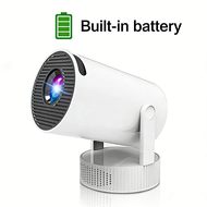 Salange | Salange HY300 Pro Max 8K Smart Projector Built-in Battery 1280*720P Android14 8000 Lumens 