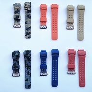 สายนาฬิกาสำหรับเปลี่ยนใช้ได้กับ Casio สำหรับ GW-9400 G-Shock RANGEMAN GW9400 Watchband ยางสีเบจสีส้มแดง